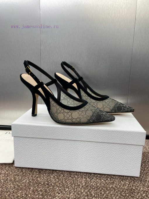 Dior 2025 Spring/Summer Fashion Show New Bling... Bling... Crystal Shoes Capture Series High He wcxtexu5 - Image 5