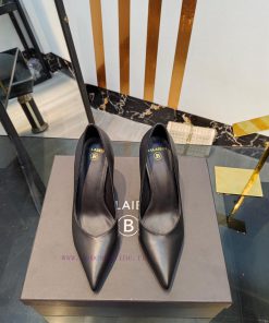 The Classic Bal * Bin Pointed High-heeled Single Shoe Is Made Of Imported Cowhide Which Looks U vtnlocfn
