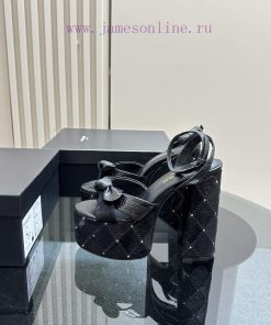 Saint Laurent YSL's Flagship Waterproof Platform Hate High Strap Sandals Are High-end Customize 8y5f03n4