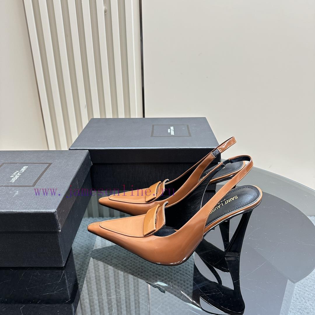 SAIN * LAURENTY Saint Laurent SS2025 Summer New Product Elegant And Atmospheric High Heel Sanda rgbio56i - Image 7