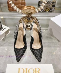 Dior 2025 Spring/Summer Fashion Show New Bling... Bling... Crystal Shoes Capture Series High He b883p35p