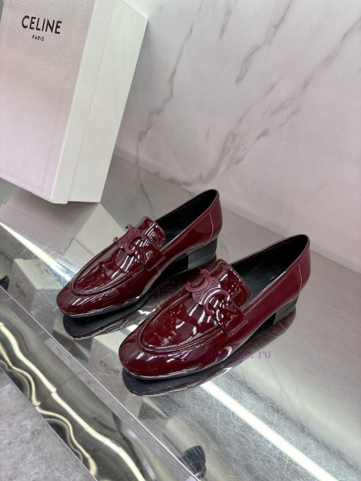 Celine 2025 Early Spring New Retro Le Fu Shoes ️ With Celine Le Fu's Deep Sea Like Le Fu Shoes 97dh5ryq - Image 2