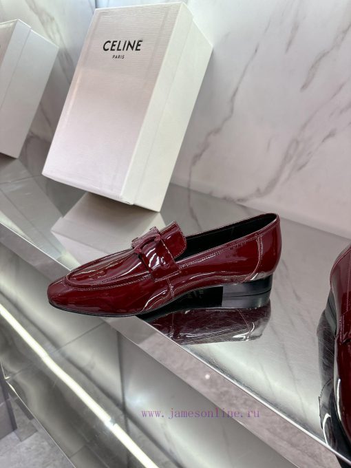 Celine 2025 Early Spring New Retro Le Fu Shoes ️ With Celine Le Fu's Deep Sea Like Le Fu Shoes 97dh5ryq - Image 5