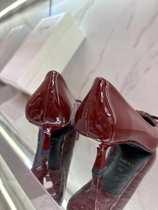Celine 2025 Early Spring New Exquisite Pointed Cat Heel Shoes With A Queen's Style With A High- 5wi9xuow - Image 9