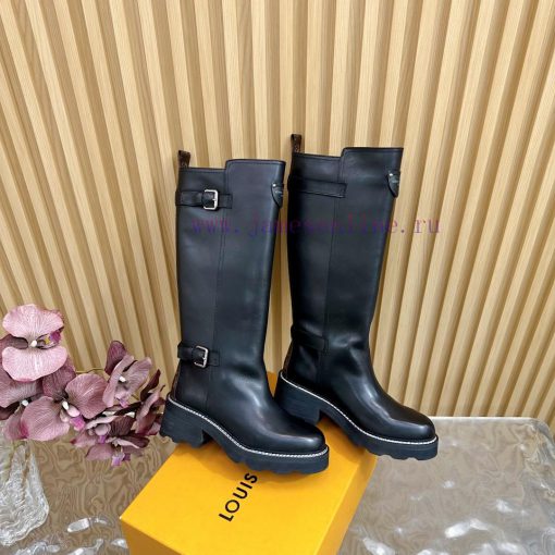 Purchasing Grade Fully Equipped PackagingThis LV Beaubourg And Ankle Boot Features Suede Leathe ho9jy0f4 - Image 3