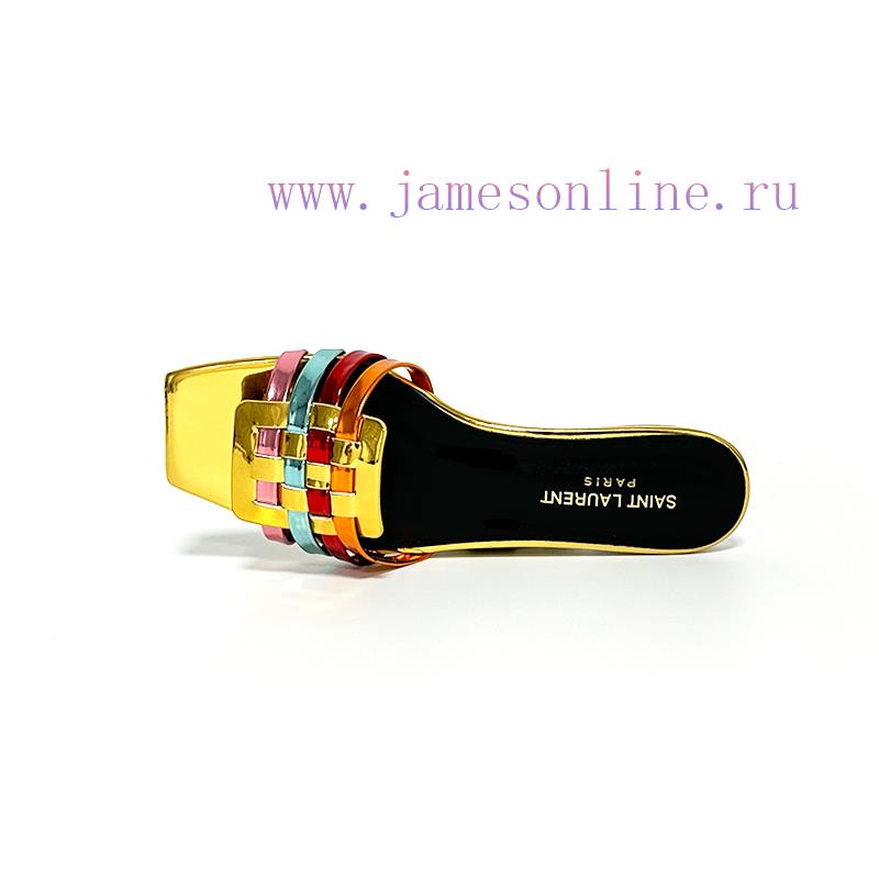 Leather Outsole PThe Latest Hot Selling Saint Laurent Slippers Are Carefully Crafted The Favori ahf4sobe - Image 3