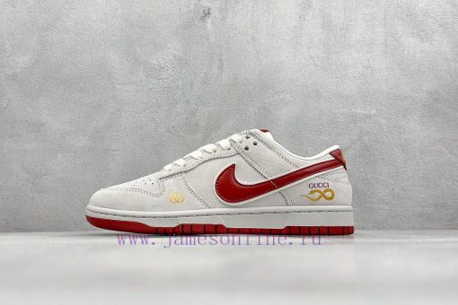 Nike SB Dunk Low Gucci Collaboration Red SnakeCustomized Shoe Box Factory With Pure Original Qu l7g39kco - Image 2