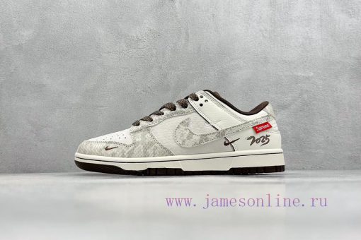 Nike SB Dunk Low X Supreme Year Of The Snake Limited Edition Rice Brown Hook Starry Sky ️ Highl 8dp2mltl - Image 2