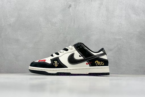 Nike SB Dunk Low X Supreme Year Of The Snake Limited Edition Black Double Hook Double Lace ️ Hi i2rxyqi0 - Image 2