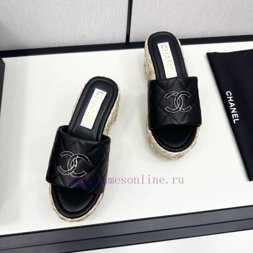 𝐂𝐡 * 𝐧𝐞𝐥 25P The Most Popular Woven Sandals In Early AutumnIt's A Crazy Rush With Popular Photo 522poq6y - Image 4