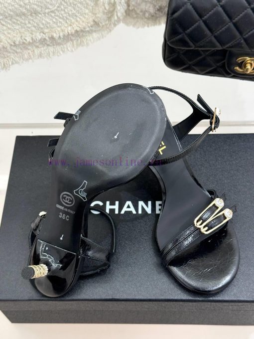Chanel | Chanel 25C Early Spring New Product Double C-Button High Heel SandalsChanel's Collecti hmtkhf19 - Image 10