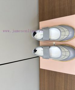 Miu Miu 25ss Spring/Summer New Fashion Show Mary Jane DeXun Casual ShoesThe Details Of The Runw kf0f0bpr