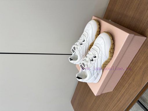 Miu Miu 25ss Spring/Summer New Fashion Miu Miu De Xun Casual ShoesThe Details Of The Runway Cra r1fvh6ff - Image 3