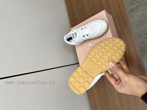 Miu Miu 25ss Spring/Summer New Fashion Miu Miu De Xun Casual ShoesThe Details Of The Runway Cra r1fvh6ff - Image 10