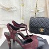 Chanel | Chanel 25c Early Spring New ProductT-shaped Strap With Double C-shaped High-heeled San 3pbcbxc5