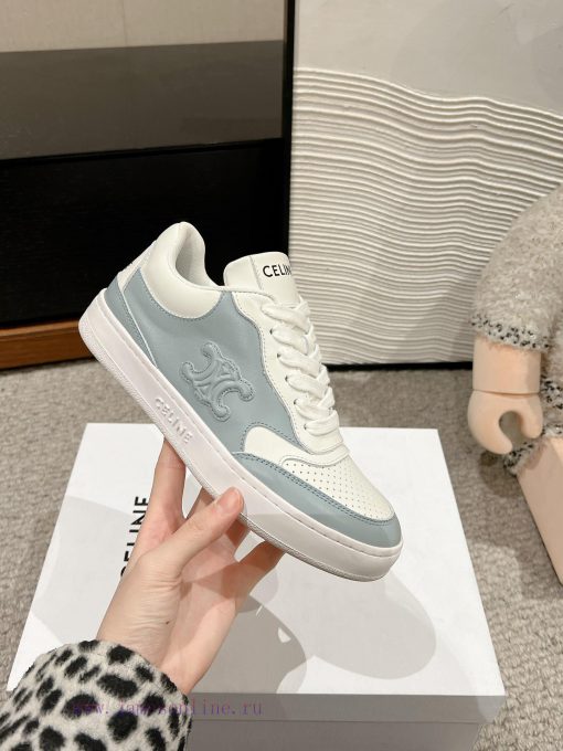 Top Quality Men+10celine Ss25 New Arrival～CELINE Home 25 Spring/Summer Couple's Small White Sho rlny4t2i - Image 6