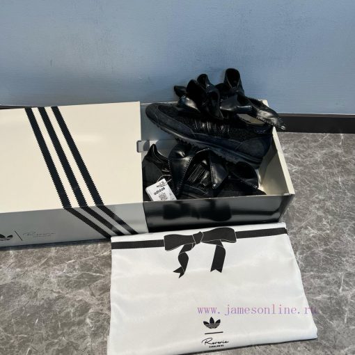 Top Of The Line Caroline Hu X Adidas Originals SL 72 OG Black ️ The Upper Is Made Of Wool Like fkm79hc3 - Image 7