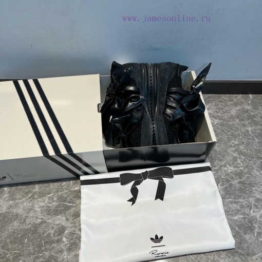 Top Of The Line Caroline Hu X Adidas Originals SL 72 OG Black ️ The Upper Is Made Of Wool Like fkm79hc3 - Image 8
