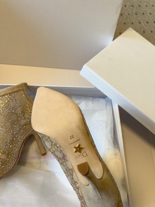 Top QualityDior CD Dior 25ss Spring/Summer Sparkling Star River Collection New High Heel BootsT g2i742i6 - Image 7