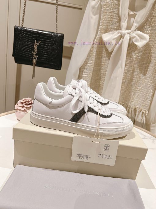 Top Of The Line BC White Shoes Brunello Cucinelli White ShoesBrunello Cucinelli Is A Brand That lq6hbyth - Image 3