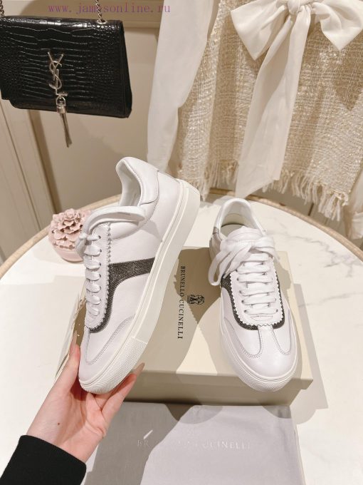 Top Of The Line BC White Shoes Brunello Cucinelli White ShoesBrunello Cucinelli Is A Brand That lq6hbyth - Image 4
