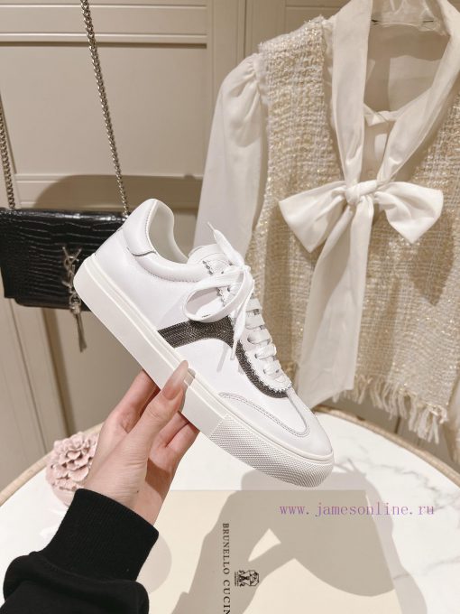 Top Of The Line BC White Shoes Brunello Cucinelli White ShoesBrunello Cucinelli Is A Brand That lq6hbyth - Image 6
