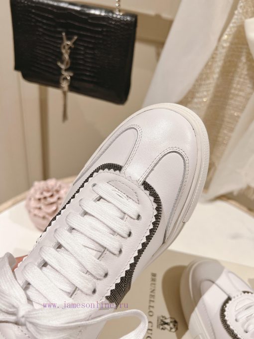 Top Of The Line BC White Shoes Brunello Cucinelli White ShoesBrunello Cucinelli Is A Brand That lq6hbyth - Image 7