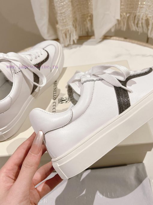 Top Of The Line BC White Shoes Brunello Cucinelli White ShoesBrunello Cucinelli Is A Brand That lq6hbyth - Image 9