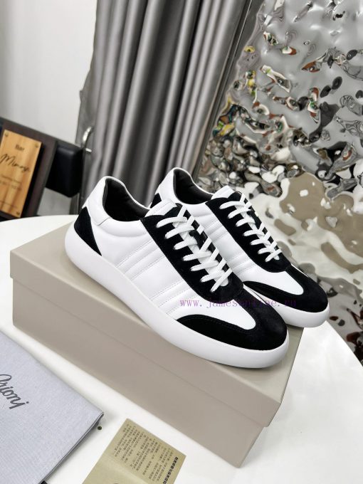 Brioni/Brioni New Men's Casual Board ShoesThe Running Shoes Are Made Of A Blend Of Cowhide And w10c8347 - Image 3