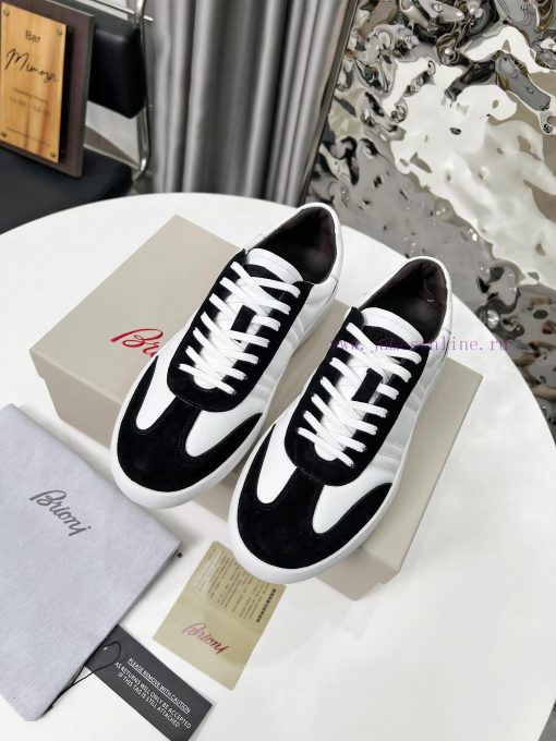 Brioni/Brioni New Men's Casual Board ShoesThe Running Shoes Are Made Of A Blend Of Cowhide And w10c8347 - Image 7