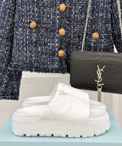 Prada/Prada Classic Spring/Summer New ProductsLing Ge Thick Bottom Lazy SlippersThe Simplest It i09g9nc8