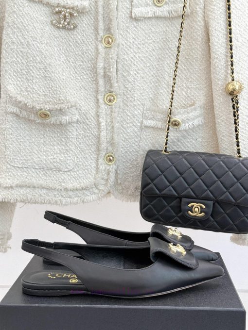 Chanel | Chanel Classic Flip Bag BuckleLing Grid Chain Thick Soled SlippersClassic Timeless Sim 8kxc644n - Image 2