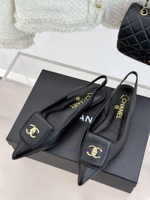 Chanel | Chanel Classic Flip Bag BuckleLing Grid Chain Thick Soled SlippersClassic Timeless Sim 8kxc644n - Image 3
