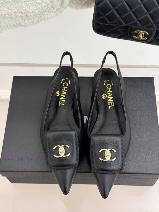 Chanel | Chanel Classic Flip Bag BuckleLing Grid Chain Thick Soled SlippersClassic Timeless Sim 8kxc644n - Image 5
