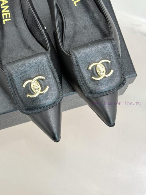 Chanel | Chanel Classic Flip Bag BuckleLing Grid Chain Thick Soled SlippersClassic Timeless Sim 8kxc644n - Image 8