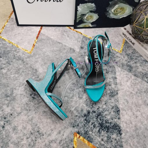 New Top Top TOM FORD2025 New Alien And Hot Diamond Strap High Heel SandalsPerfect Attention To wah640py - Image 8
