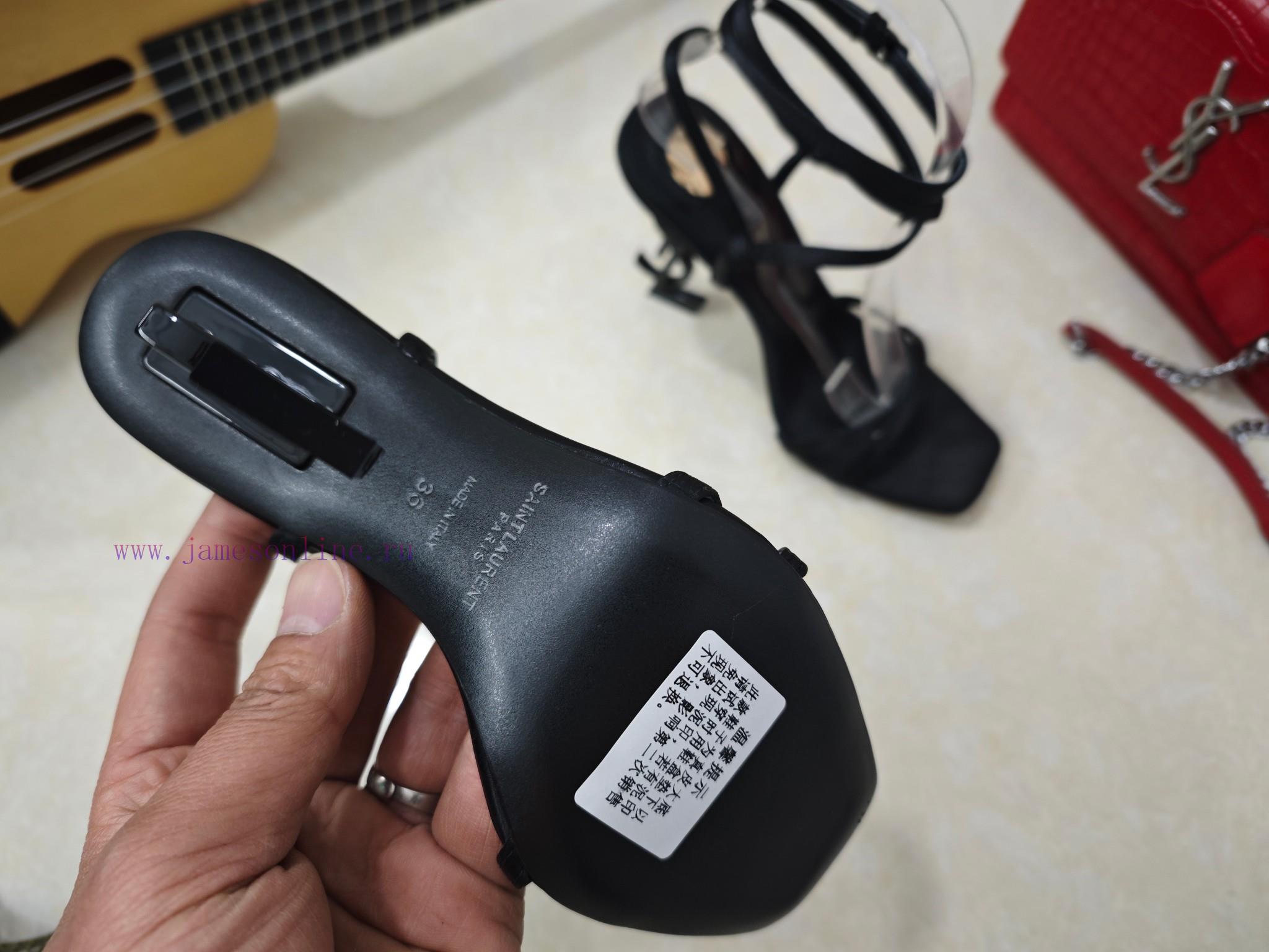 Saint Laurent YSL High-heeled Shoes Synchronized With YSL Decoration In Early Spring 2025 Are C ngf03kit - Image 2