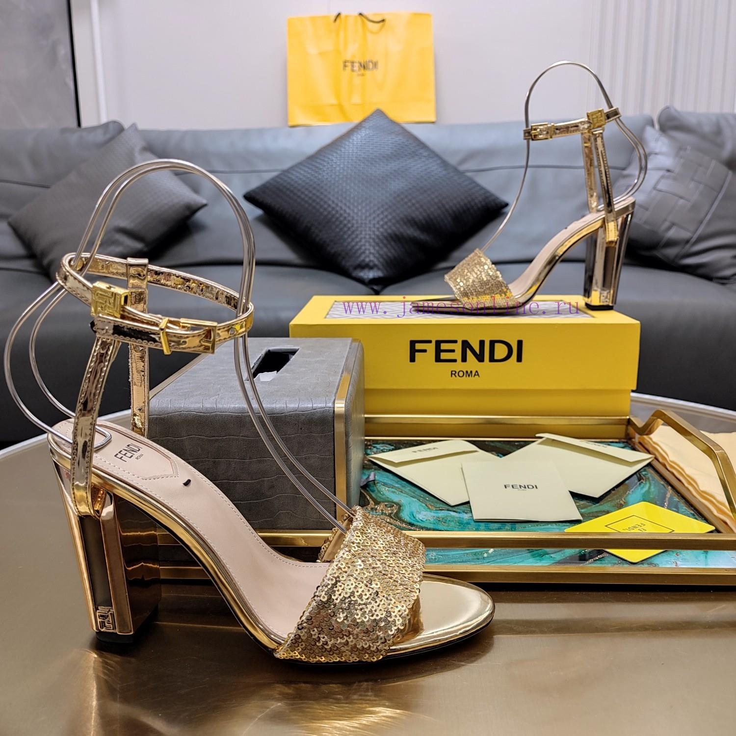 Mechanical Hollow Three-dimensional Electroplated High Heels SeriesFendi Top Edition 2025 Offic 3zy2wjbr - Image 7