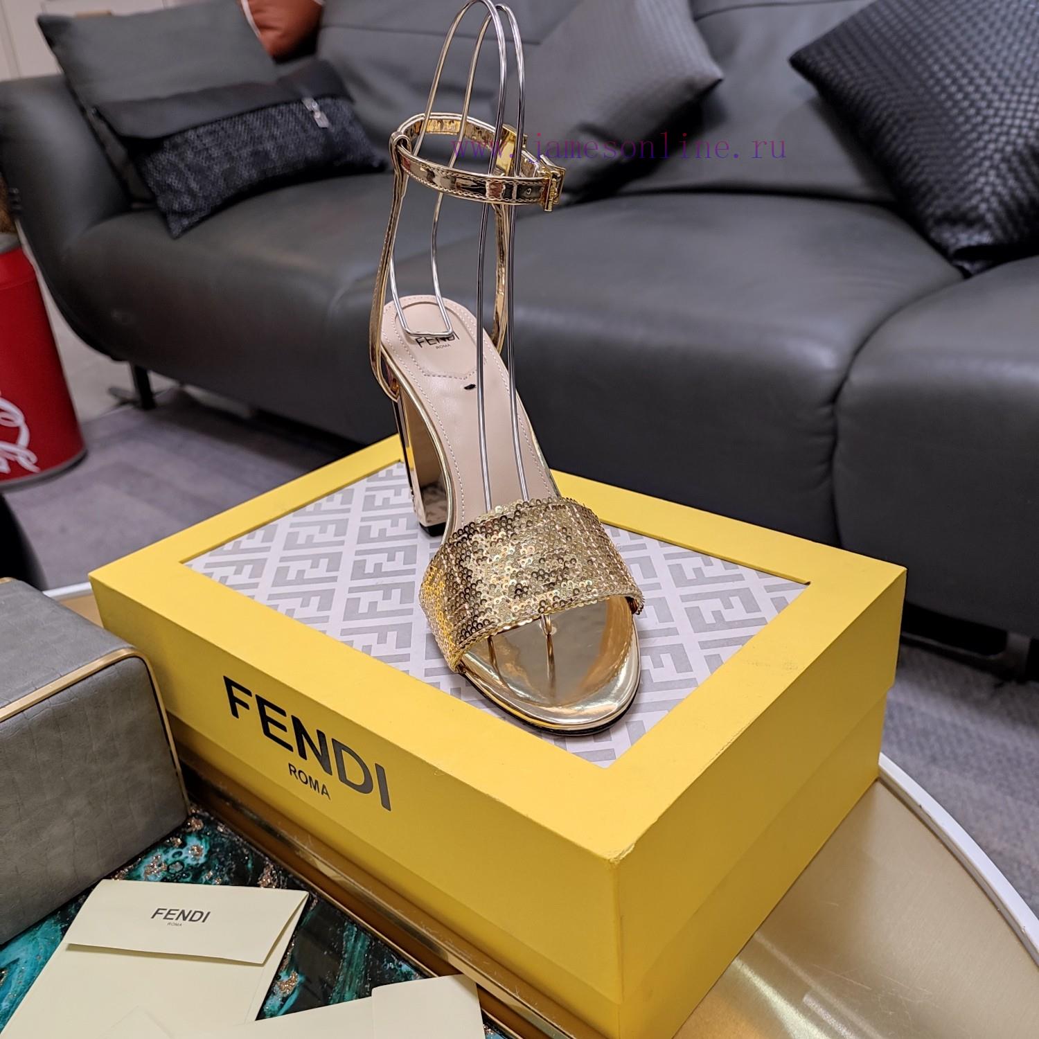 Mechanical Hollow Three-dimensional Electroplated High Heels SeriesFendi Top Edition 2025 Offic 3zy2wjbr - Image 9