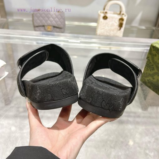 P Unisex GG Gucciucci SlippersGucci Women's Signature Shoes Highlight A Striking Theme With A F izxtizax - Image 10