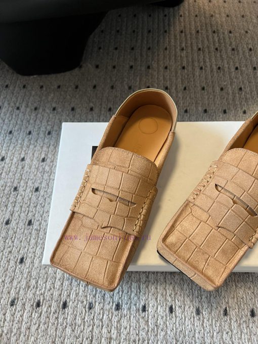 Jacquemus 25ss Square Toe LoafersA Beautiful And Practical Early Spring New Product Simple And 3t96g9f9 - Image 7