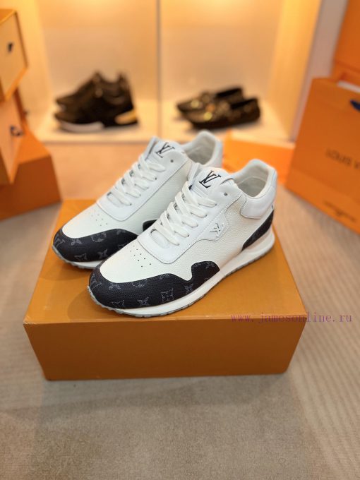 Louis Vuitton Run Away Sneakers Feature The Louis Vuitton MONOGRAM Park Theme From The 2025 Ear 7ok36koj
