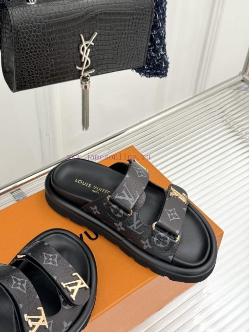 L * V Donkey Brand 25ss New Couple's Old Flower Lazy SlippersThis Is Really A Pair Of Slippers 91xaw8c7 - Image 6