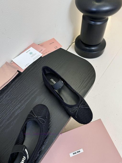MiuMi * 25ss Spring/Summer New Mesh Breathable Ballet ShoesJust Based On Appearance It Can Attr tb59ya9h - Image 5