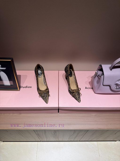 Rene Caovilla RC 2025/𝐒𝐒𝐧𝐞𝐰 Spring/Summer New Lace Bow High Heel Sandals CollectionSame As The n9dy0jrh - Image 3