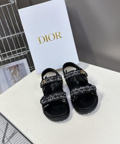 Dior Spring/Summer Velcro Sandals With Numerous Celebrities Internet Celebrities Grass Planting 300z5eeb