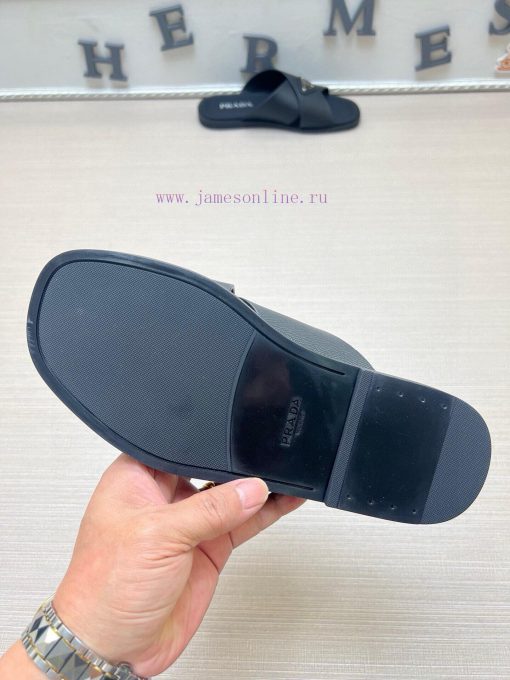 PRADA Men's Slippers Are Coming With A Big Logo Showcasing Style And The Original Anti Slip And kv97pqb0 - Image 10