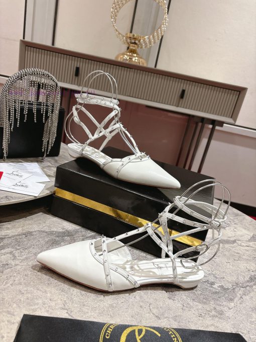 Riveted Flat Sandals️The Inspiration For Bombina Spikes Comes From Gladiator Sandals Featuring psdv5whj - Image 4