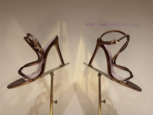 𝑮𝒊𝒂𝒗𝒐𝒕𝒐𝑹𝒐𝒔𝒊 Gianvito RossiGianvito RossiEiko Stiletto Metal Buckle Strap Personalized High-heel qnqr1250 - Image 10