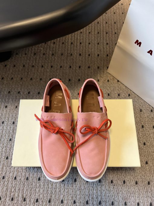 Top Quality Men+10Marn * 25SS's New Le Fu Shoes | Red Bean Sheng Nan Guo 🫘Marni's New Year Prep zy3uibvy - Image 2